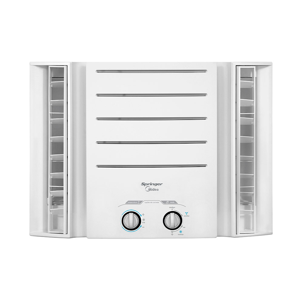 Ar Condicionado Janela - Manual - Springer Midea - 7.500 BTUs - Frio - 127V Monofásico