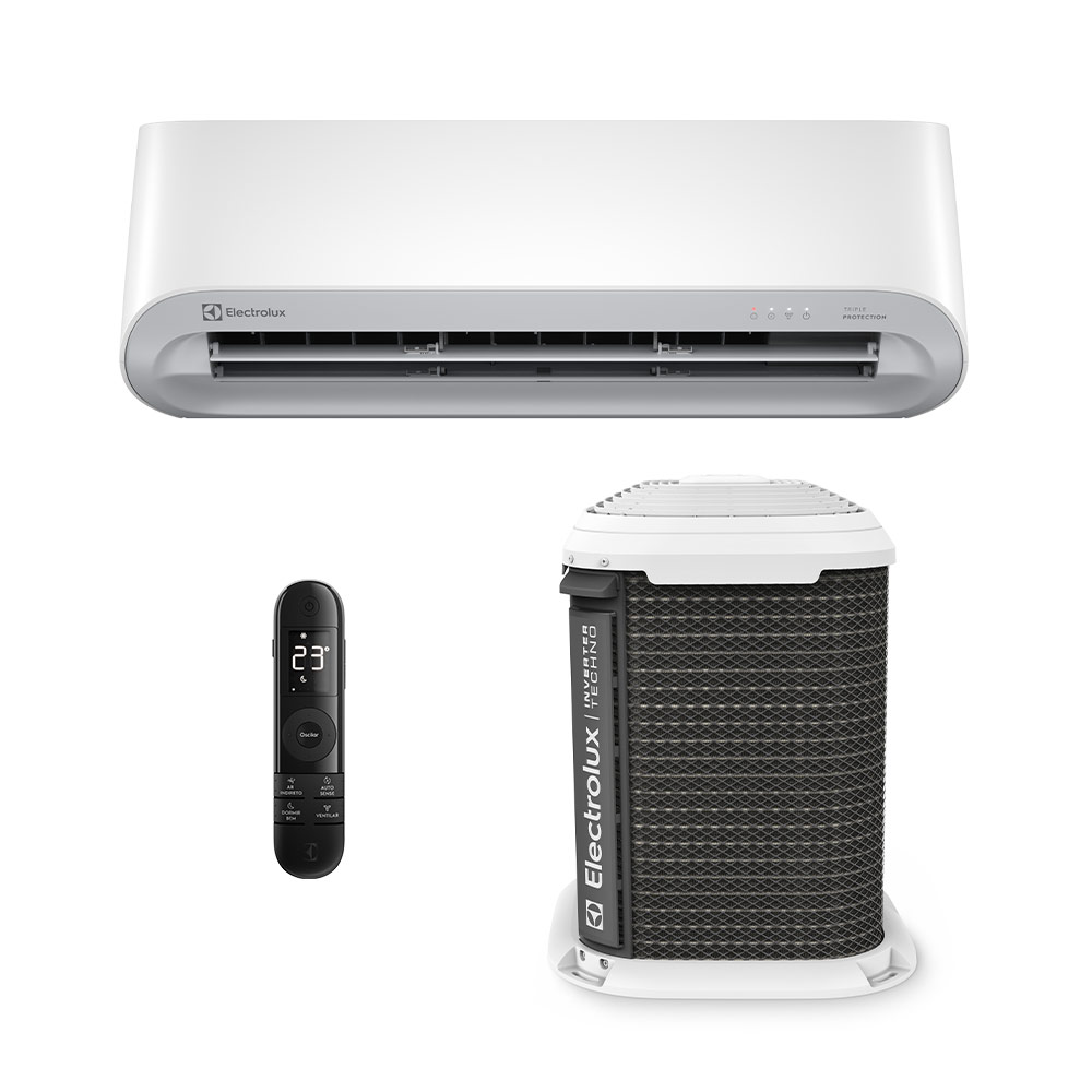 Ar Condicionado Split Hi Wall - Inverter R-32 - Electrolux - Color Adapt Wi-fi - 9.000 BTUs - Frio - 220V